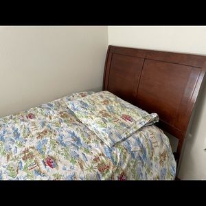 Pottery Barn Kids twin duvet + pillowcase